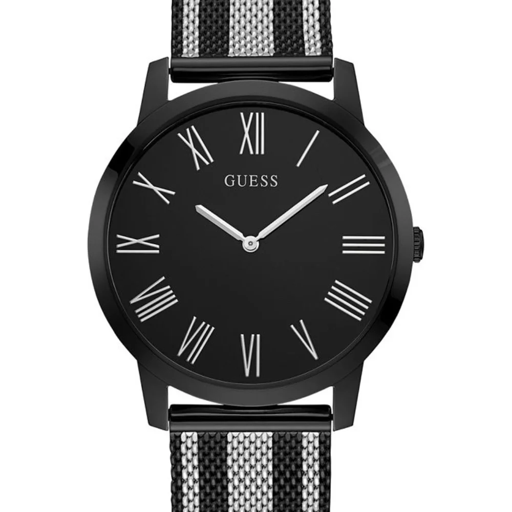 GUESS Two-Tone Stainless Steel Mesh Bracelet Watch